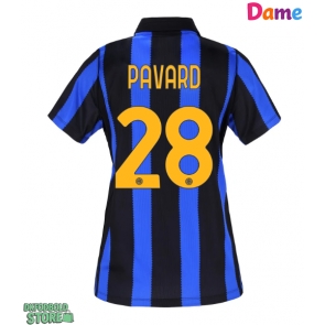 Inter Milan Benjamin Pavard #28 Replika Hjemmebanetrøje Dame 2026-27 Kortærmet